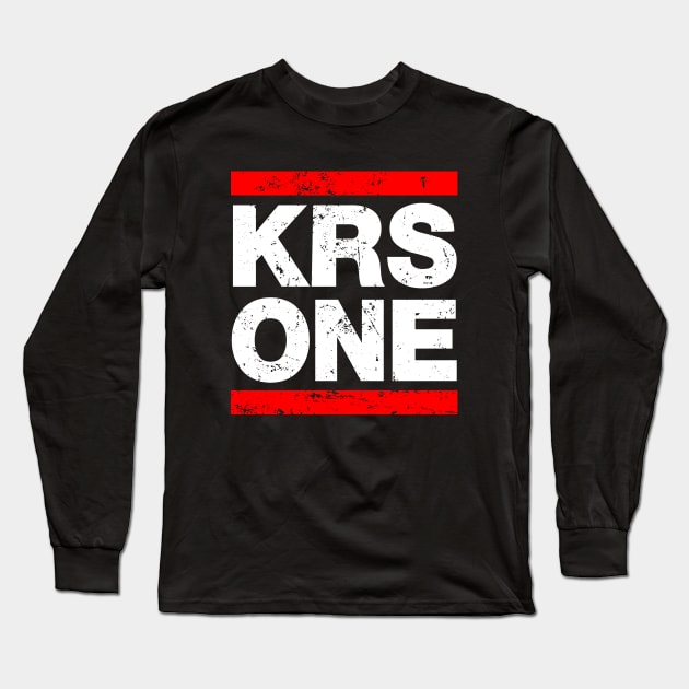 KRS One Long Sleeve T-Shirt by The Lisa Arts